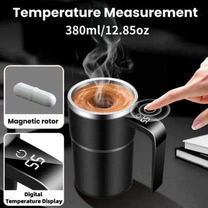 Tasse auto mélangeante & chauffante